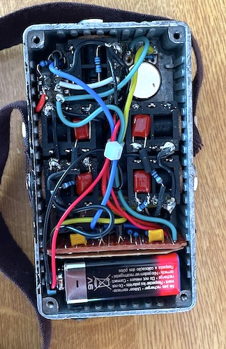 Inside the mixer